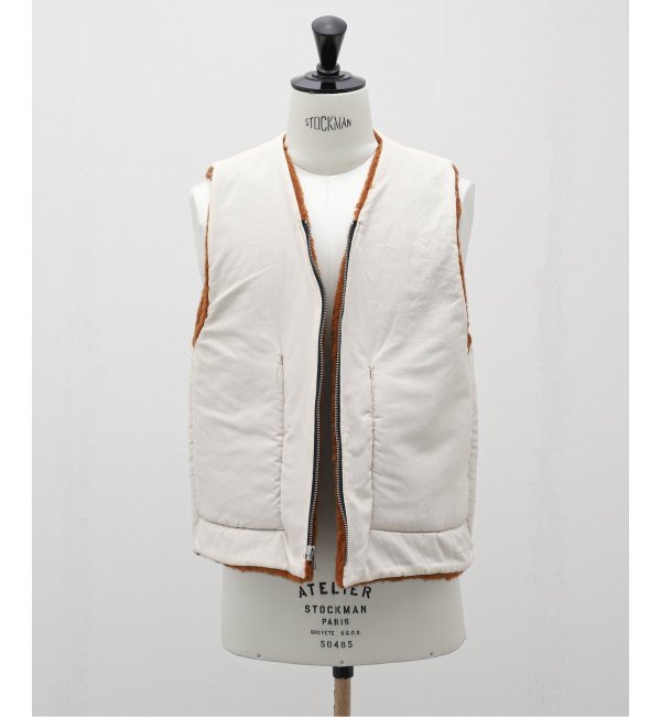 camiel fortgens fleece vest カミエル　ベスト　ボア