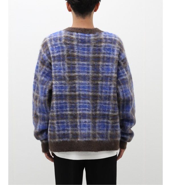 JIEDA / ジエダ】MOHAIR CHECKED CARDIGAN|EDIFICE(エディフィス)の