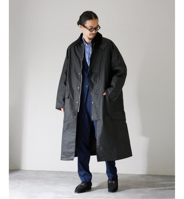 Barbour / バブアー】OVERSIZE WAX BURGHLEY / バーレー|EDIFICE