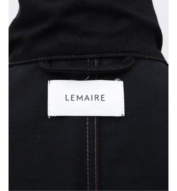 LEMAIRE ラップオーバートップ　ブラック　M