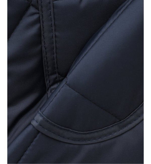 SNAP'N'WEAR / スナップンウエア】 Quilted Nylon Vest Long|EDIFICE
