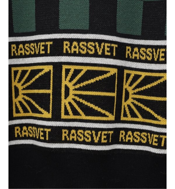 RASSVET / ラスベート】MULTI PANEL CREWNECK JUMPER|EDIFICE