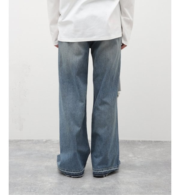 【JIEDA / ジエダ】DAMAGE LOOSE FIT DENIM