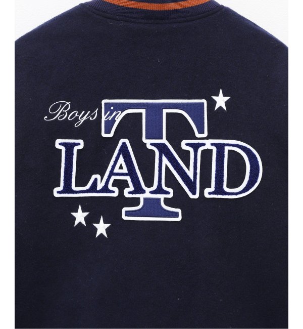 BOYS IN TOYLAND / ボーイズ イン トイランド】 T-LAND VARSITY JACKET