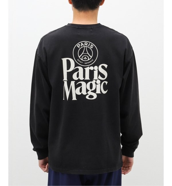 Paris Saint-Germain】PARIS MAGIC プリント ロングスリーブ Tシャツ