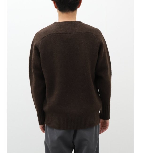 walenode / ウェルノード 】YAK shetland sweater|EDIFICE