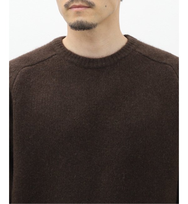 walenode / ウェルノード 】YAK shetland sweater|EDIFICE