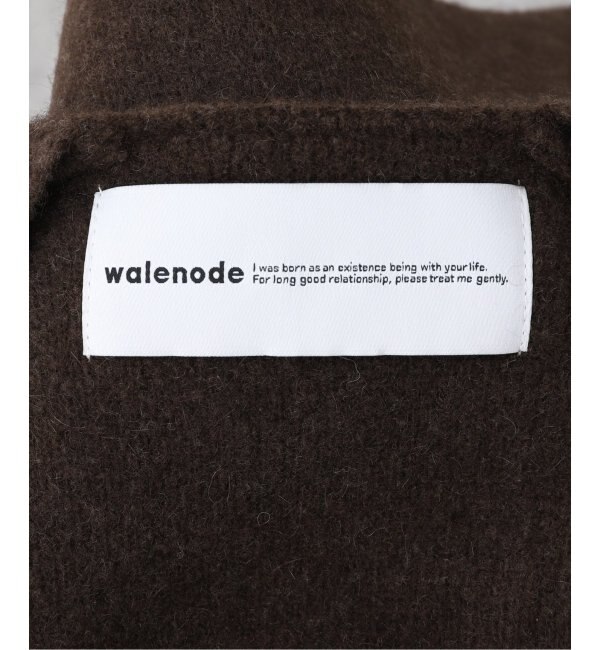 【walenode / ウェルノード 】Innocent YAK Deep v-neck