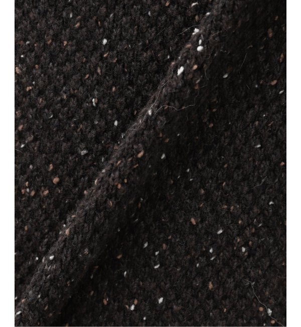 CREPUSCULE / クレプスキュール】 Wool Moss Stitch Zip Vest|EDIFICE