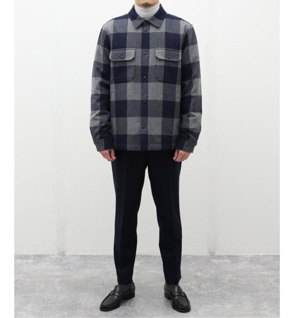 WOOLRICH / ウールリッチ】ALASKAN WOOL CHECK OVERSHIRT|EDIFICE