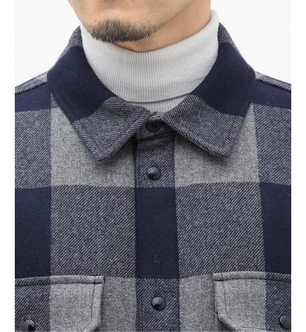 WOOLRICH / ウールリッチ】ALASKAN WOOL CHECK OVERSHIRT|EDIFICE