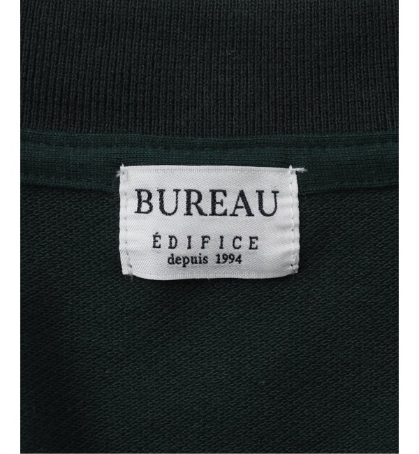 BUREAU / ビューロー】Tuck Stitch L/S ポロシャツ|EDIFICE