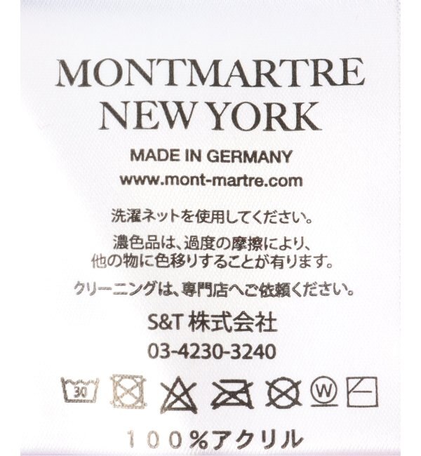 【MONTMARTRE NEW YORK / モンマルトル ニューヨーク】ROSES ARE ORANGE SCARF