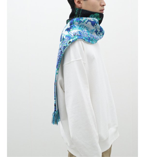 【MONTMARTRE NEW YORK / モンマルトル ニューヨーク】BLUE OEIL SCARF