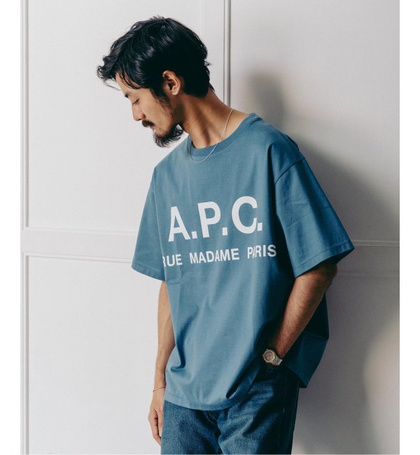 A.P.C. / アーペーセー】別注 オーバーサイズ ロゴプリント Tシャツ