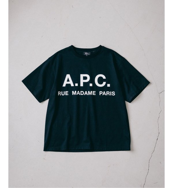 A.P.C. / アーペーセー】別注 オーバーサイズ ロゴプリント Tシャツ