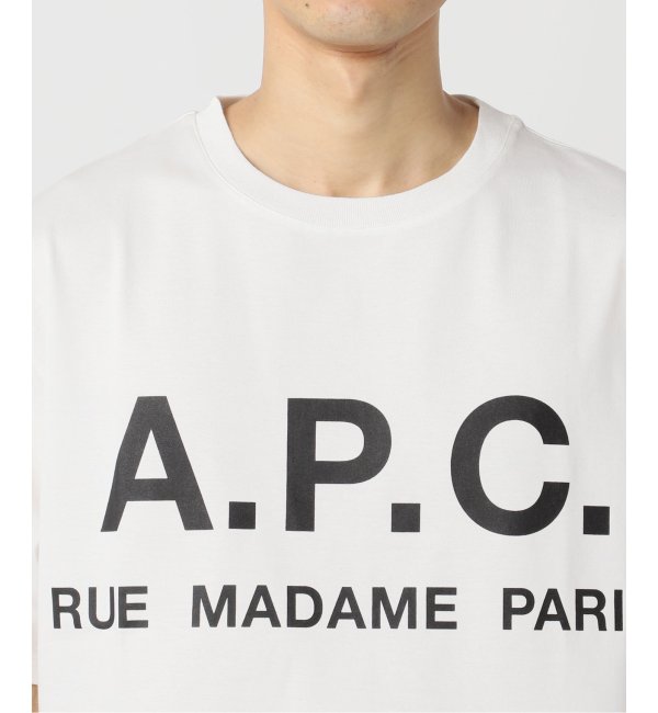 A.P.C. / アーペーセー】別注 オーバーサイズ ロゴプリント Tシャツ