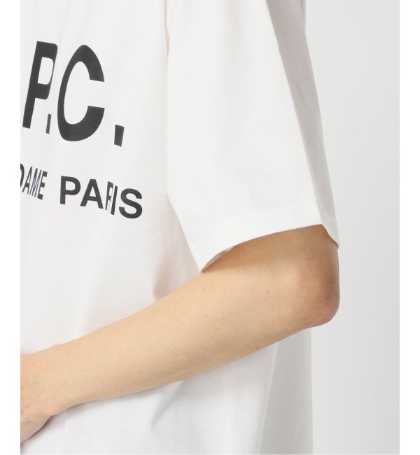 A.P.C. / アーペーセー】別注 オーバーサイズ ロゴプリント Tシャツ