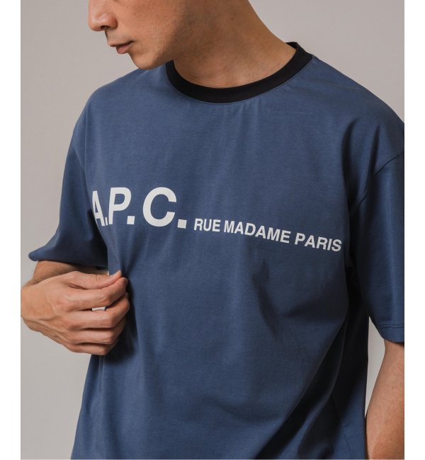 A.P.C. / アーペーセー】別注 オーバーサイズ プリント トリムTシャツ|EDIFICE(エディフィス)の通販｜アイルミネ