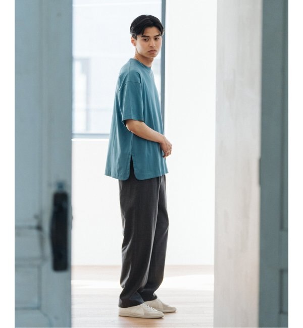 予約》【ATON / エイトン】別注 SUVIN60/2 SEMI ROUND-HEM Tシャツ