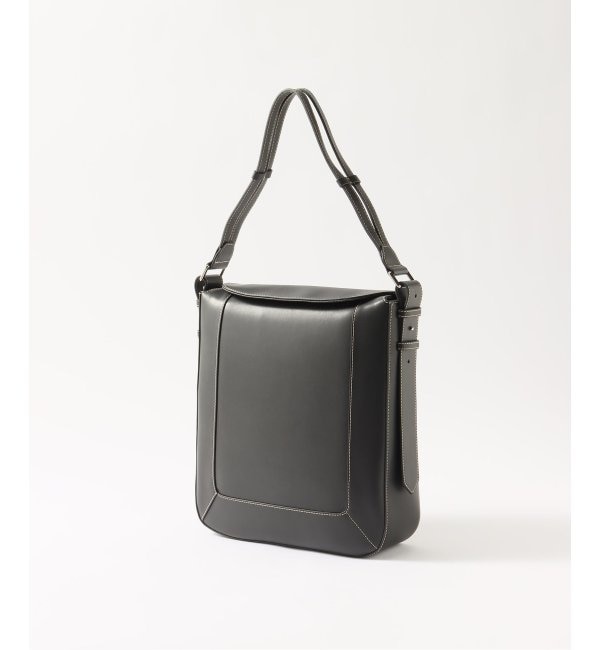 ファッションメンズお薦め|【エディフィス/EDIFICE】 【LAvenir / ラ・ヴェニール】Mael Square Shoulder Bag Smooth