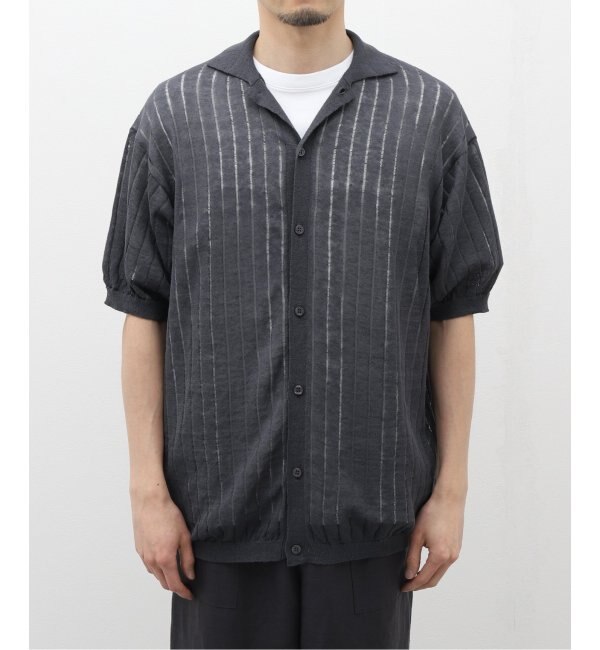 ALLEGE / アレッジ】LINEN SS KNIT SHIRT|EDIFICE(エディフィス)の通販 