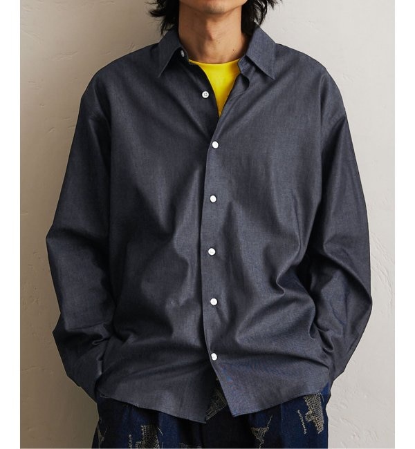 メンズファッションなら|【エディフィス/EDIFICE】 ”追加販売”【LE JAPON】 Akita レギュラーカラーデニムシャツ