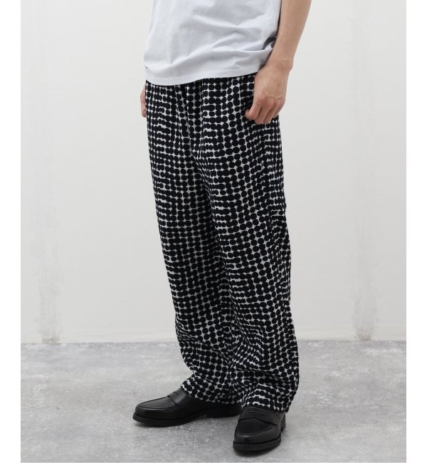 人気メンズファッション|【エディフィス/EDIFICE】 TATAMAS(タタマス) Dot jacquard pants