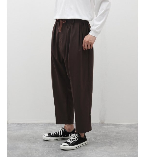 Sillage (シアージ) WOOL TROPICAL BAGGY TROUSERS SL24SS-BT