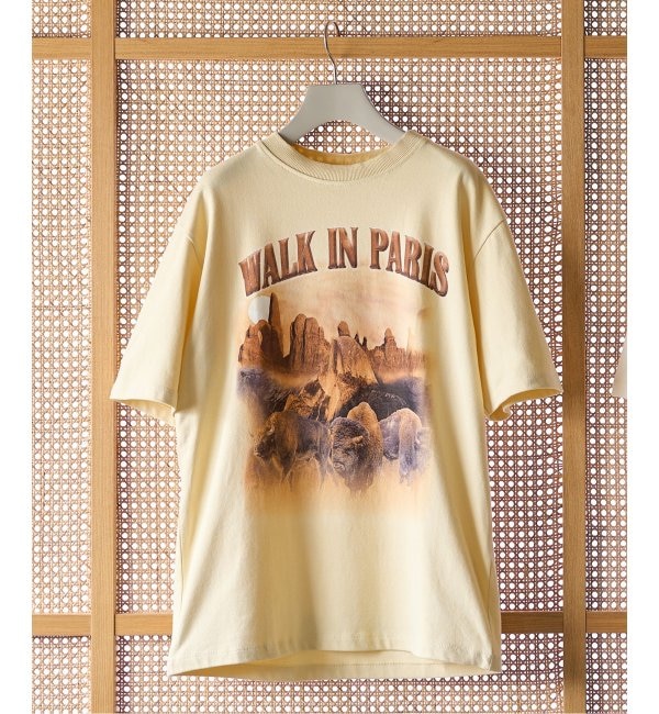 モテ系メンズファッション|【エディフィス/EDIFICE】 WALK in PARIS / ウォークインパリス Le T-shirt Yellowstone