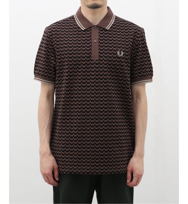 FRED PERRY (フレッド ペリー) ABSTRACT GRAPHIC POLO SHIRT M7791 