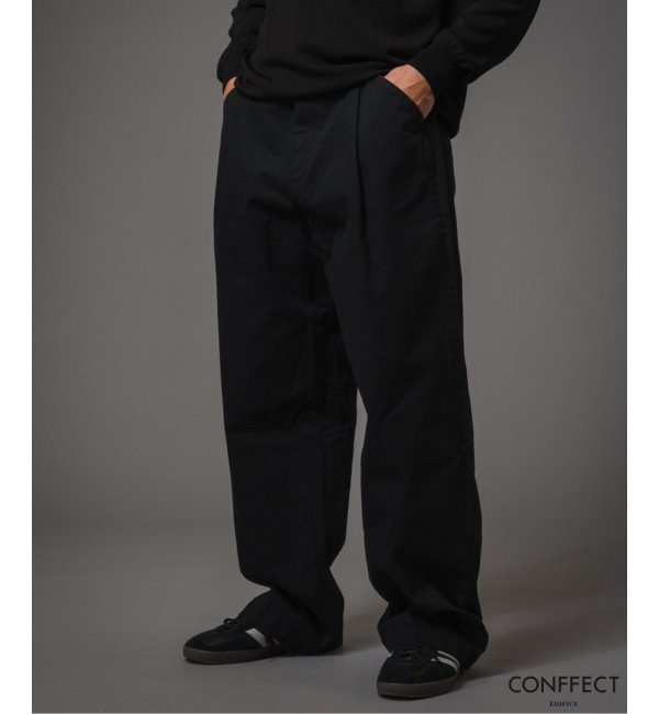 ファッションメンズお薦め|【エディフィス/EDIFICE】 《予約》CONFFECT SIDE ADJUST WIDE Pants