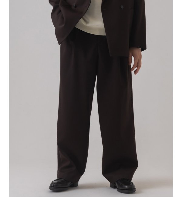 人気ファッションメンズ|【エディフィス/EDIFICE】 《予約》CONFFECT VIST GABA SIDE ADJUST WIDE Pants