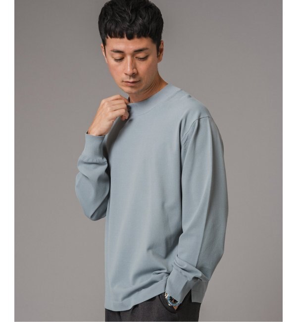 【返品?交換対象商品】 EXTRETCH FUNCTION” モックネックニット|EDIFICE(エディフィス トップス