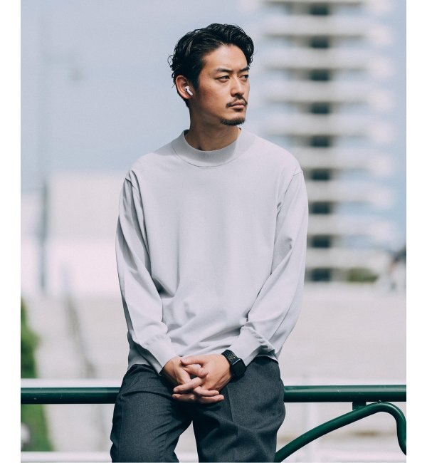 EXTRETCH FUNCTION” モックネックニット|EDIFICE(エディフィス