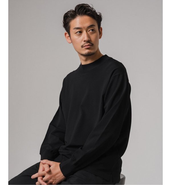 売り切れ必至！ EXTRETCH FUNCTION” モックネックニット|EDIFICE(エディフィス トップス