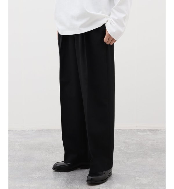 モテ系ファッションメンズ|【エディフィス/EDIFICE】 MARKAWARE(マーカウェア) DOUBLE PLEATED TROUSERS A24C06PT02C