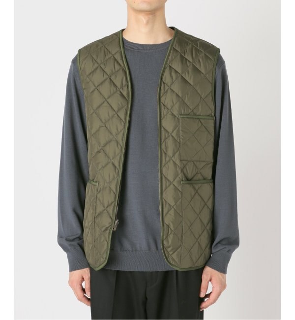 Barbour MARKAWARE EDIFICE QUILTING Padding Vest Jacket Blouson Coat Men 2  Green