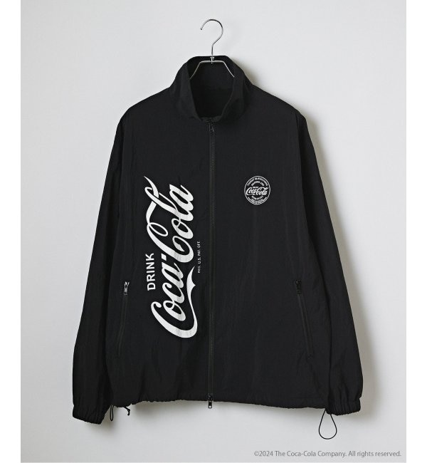 モテ系ファッションメンズ|【エディフィス/EDIFICE】 Coca-Cola / 別注 トラック ジャケット