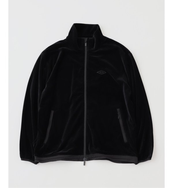 ファッションメンズお薦め|【エディフィス/EDIFICE】 White Mountaineering × UMBRO VELOUR BLOUSON BK2473501