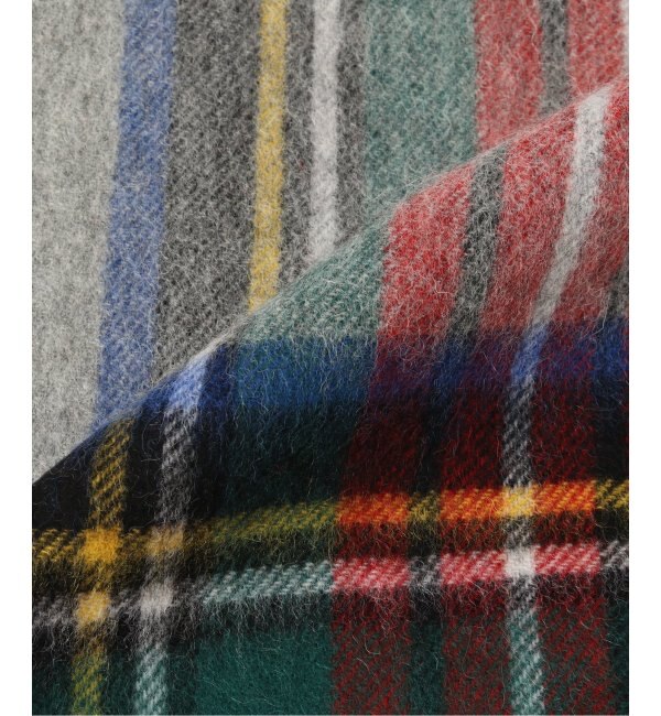 TWEEDMILL / ツイードミル Lamds Wool Check Stole（マフラー