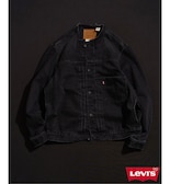 Levi’s(リーバイス) 別注 Type 1 Trucker Jacket BLACK "COLLARLESS"