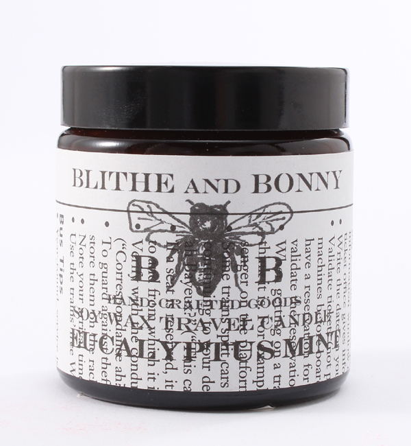 yBlithe & Bonny/uCX{j[z SOY WAX CANDLE Eucalyptu