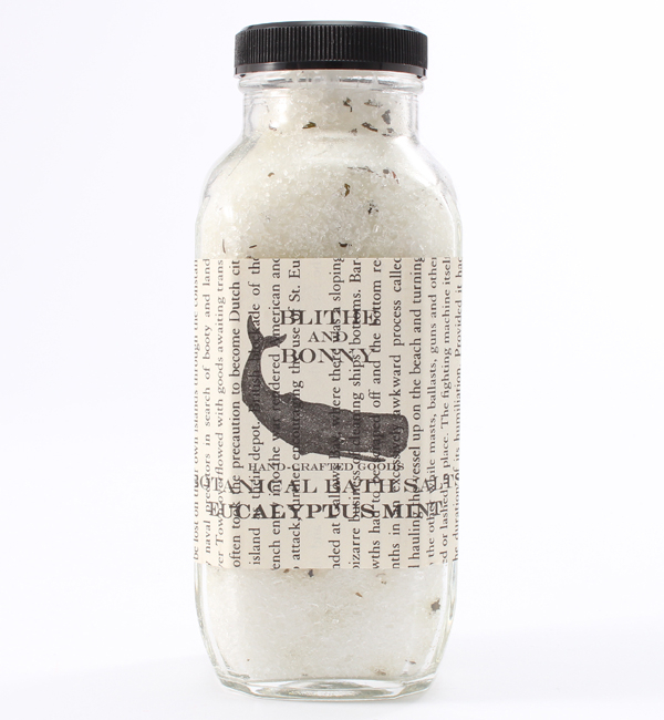 yBlithe & Bonny/uCX{j[z BATH SALTS Eucalyptus Mi