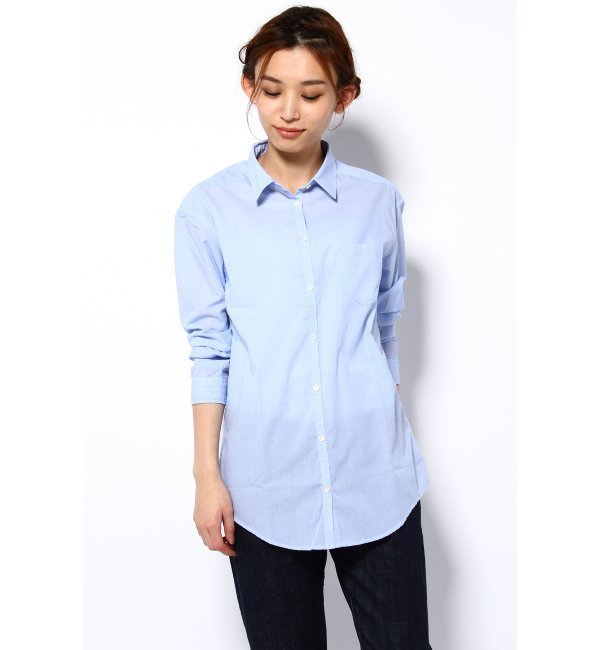 RE-ハケメロングシャツ