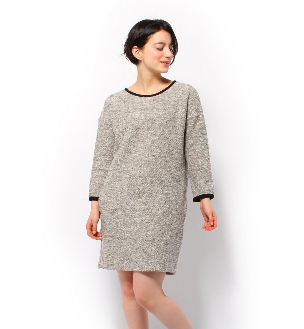 KNIT TWEED WIDEワンピース