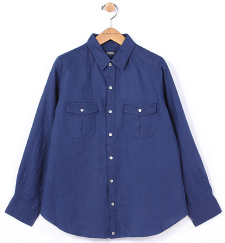 40/リネン 2WAY シャツ