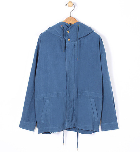 TENCEL×LINENフードブルゾン