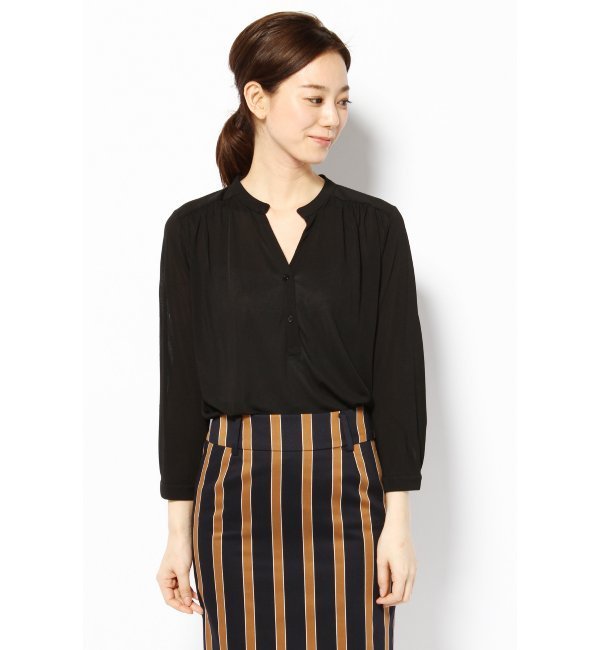 【Filippa k】シアーパネルブラウス