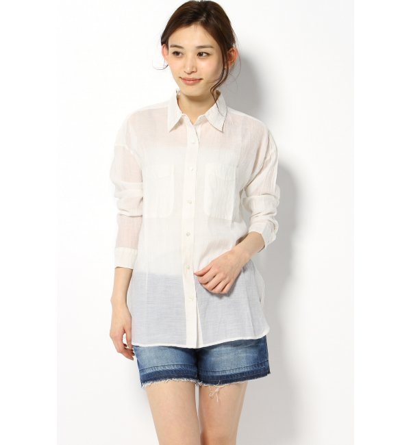 【SOIL/ソイル】 COTTON SILK シャツ